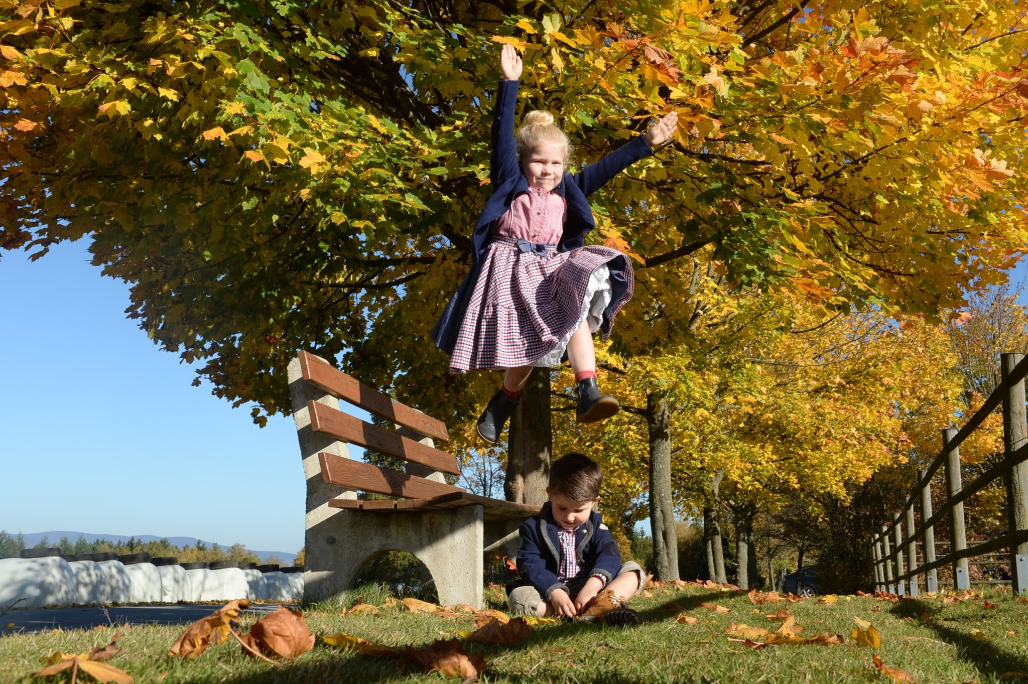 Goldene Herbstmomente